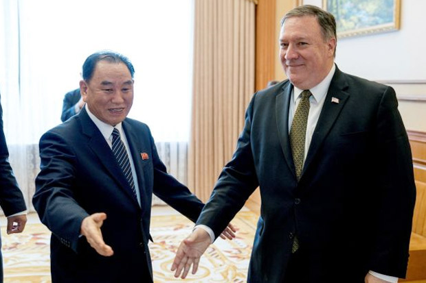 Pertemuan Pompeo dan Tangan Kanan Kim Jong-un Batal
