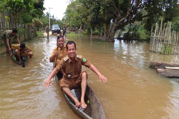 Empat Kabupaten di Riau Berstatus Tanggap Darurat Banjir
