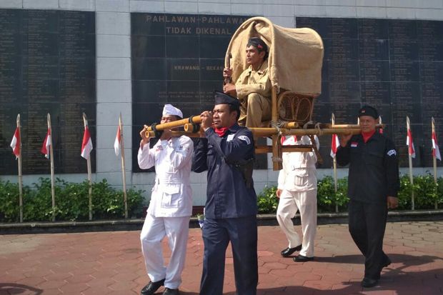 Hari Pahlawan, Monjali Luncurkan Replika Tandu Jenderal Sudirman