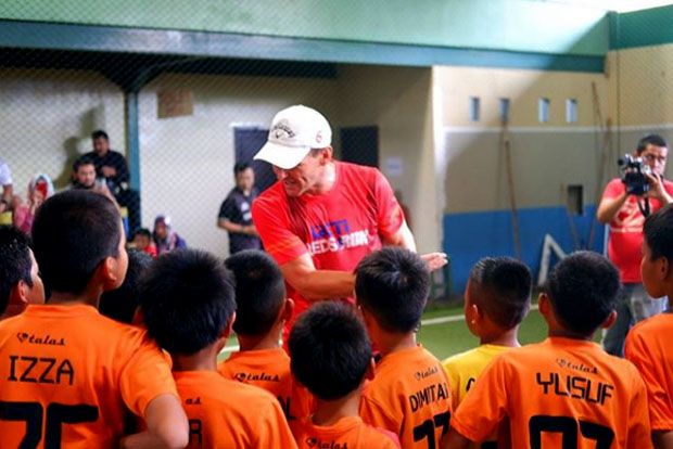 Legenda Manchester United Gelar Coaching Clinic di Jakarta