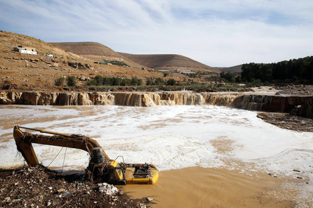 Hujan Lebat dan Banjir Tewaskan 12 Orang di Yordania
