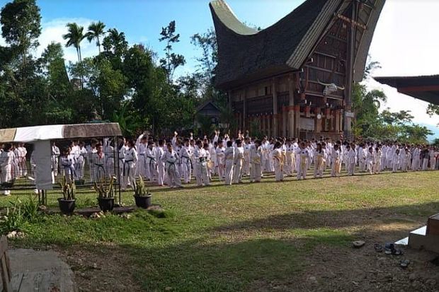 Passemba Toraya, Kejurnas Taekwondo Berbalut Budaya
