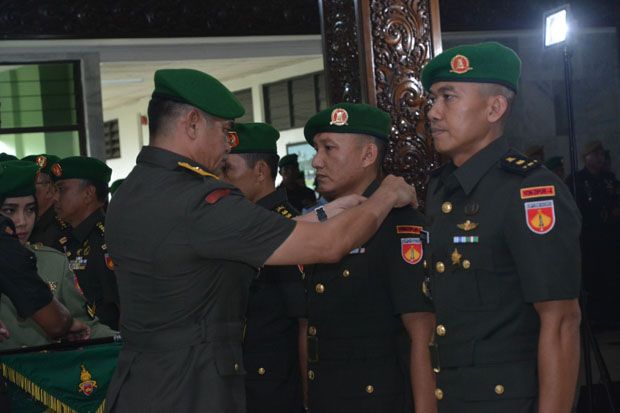Empat Pejabat Kodam IV/Diponegoro Semarang Diganti