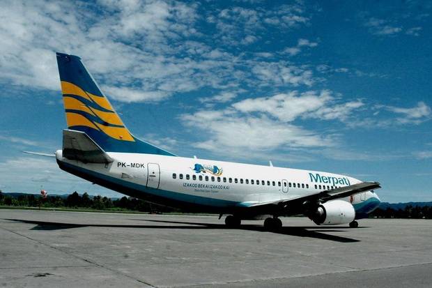 Merpati Airlines Tak Jadi Pailit, Kemenkeu Pantau Kekuatan Bisnis