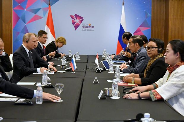 Indonesia dan Rusia Target Peningkatan Perdagangan Capai USD5 Miliar