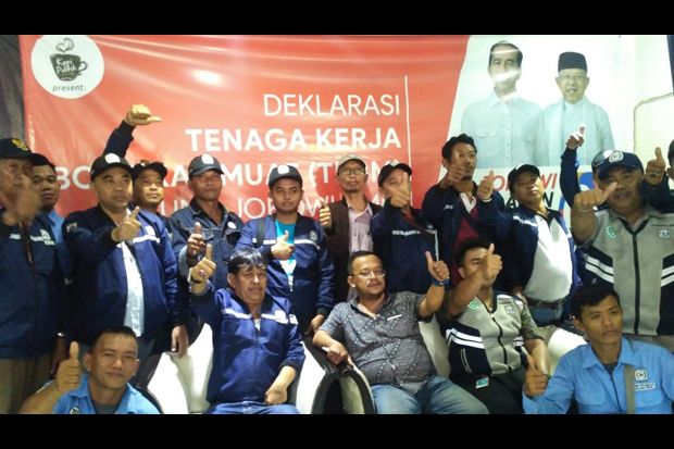 Dukung Jokowi, TKBM Minta Perhatikan Kesejahteraan Buruh Pelabuhan