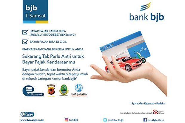 Bank bjb Fasilitasi Pembayaran Samsat Online