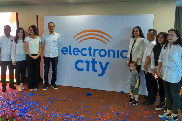 Logo Baru, Electronic City Siap Beri Kenyamanan Berbelanja Konsumen