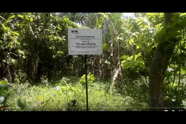 KPK Sita Lahan Seluas 3 Hektare Milik Bupati Lampung Selatan