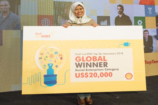 Wirausaha Muda Indonesia Juara Shell Livewire Top Ten Innovators