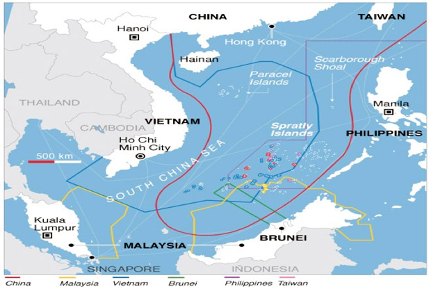 Pence Tegaskan Laut Cina Selatan Bukan Milik Satu bangsa