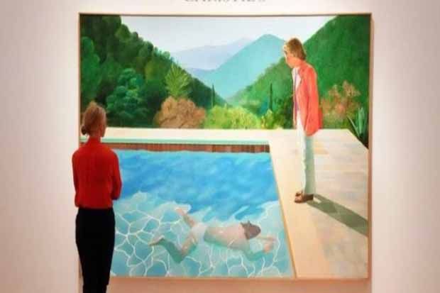 Lukisan David Hockney Kini Harganya Mencapai Rp1,3 triliun