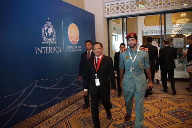 Kapolri Hadiri Sidang Umum Interpol di Dubai