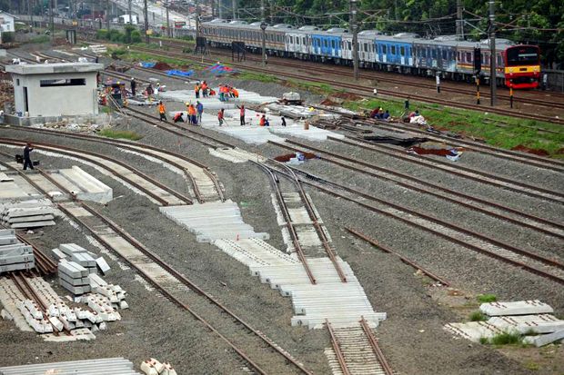 Pembangunan Double Track Maja-Rangkasbitung Terus Digenjot