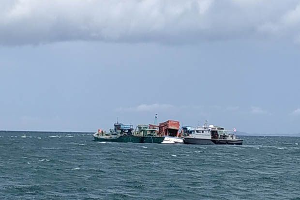 5 Kapal Vietnam Ditenggelamkan di Perairan Batam