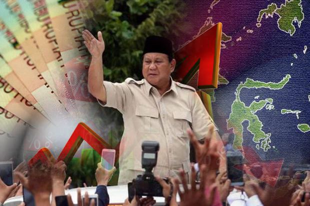 Prabowo Sindir Pemerintahan Jokowi Tutupi Realita Ekonomi RI