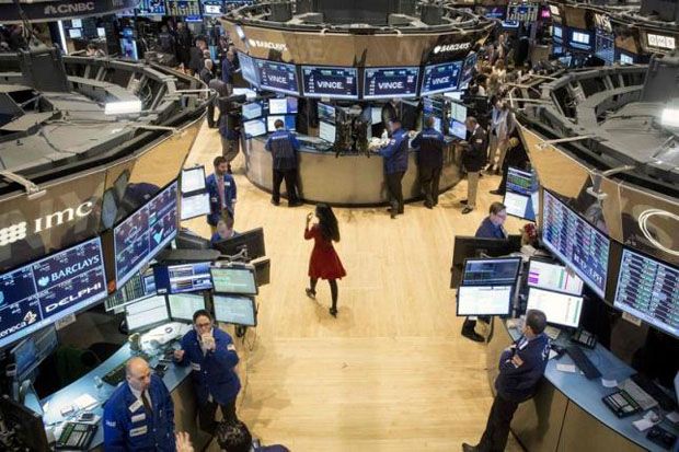 Wall Street Berakhir Lebih Tinggi Ditopang Keuntungan Indeks S&P