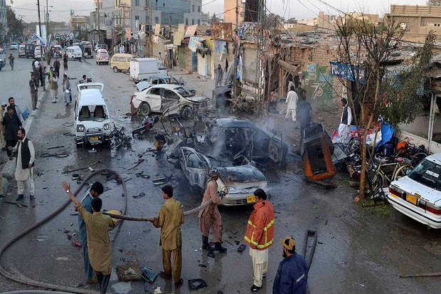 Serangan Teroris Guncang Pasar Pakistan, 25 Orang Tewas