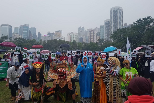 Galang Suara Migran Hong Kong, JKSN Target 80% untuk Jokowi-Ma’ruf