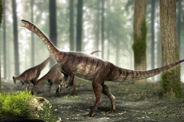 Ilmuan Temukan Dinosaurus Leher Panjang Tertua