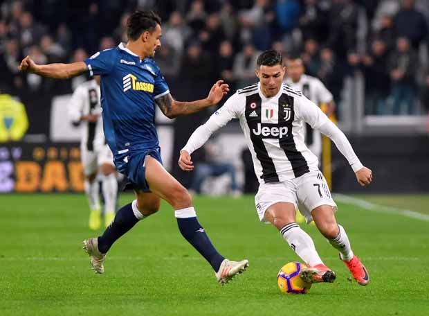 Duet Ronaldo-Mandzukic Pertegas Dominasi Juventus atas SPAL