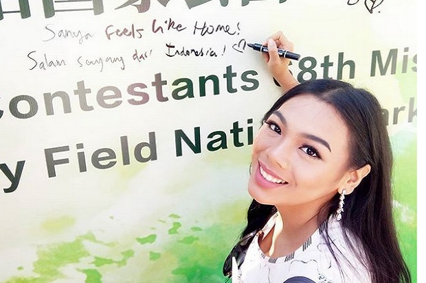 Miss Indonesia 2018 Sukses Ikuti Head to Head Challenge