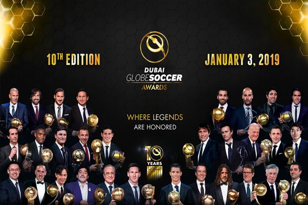Ronaldo, Mbappe, Griezmann, Finalis Globe Soccer Awards