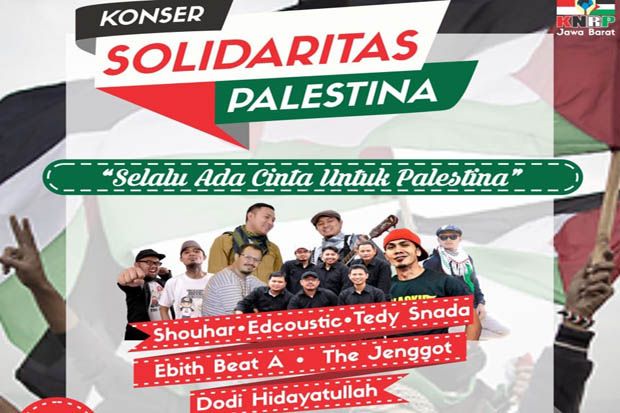 KNRP Jabar Gelar Konser Amal untuk Palestina