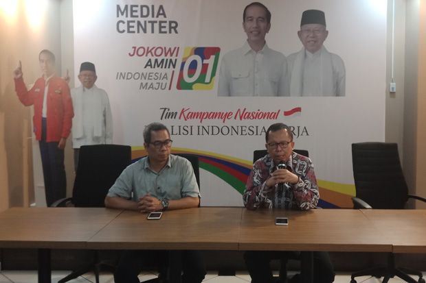 TKN Terima Informasi Tomy Winata Beri Dukungan ke Jokowi-Maruf