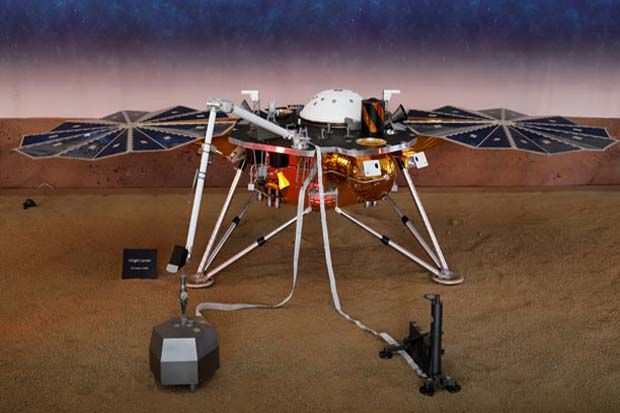 Robot InSight Milik NASA Jajaki Kehidupan di Planet Mars