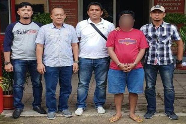 Pelaku Penggelapan Alumunium 1 Truk Ditangkap di Riau