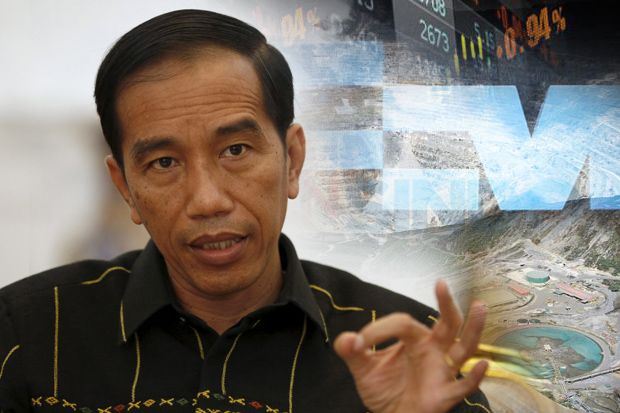 Jokowi Desak Seluruh Tahapan Divestasi 51% Saham Freeport Tuntas 2018