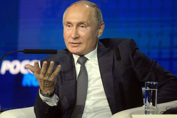Vladimir Putin Siap Duduk Satu Meja dengan Presiden Ukraina