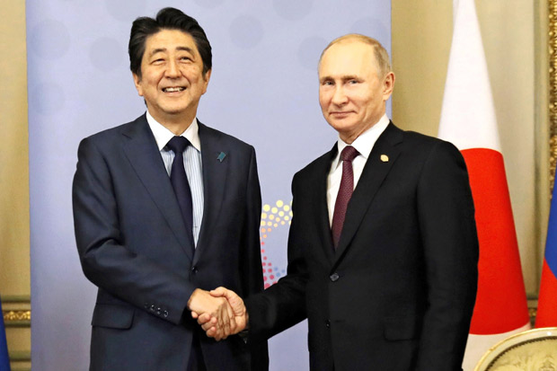 Abe-Putin Tunjuk Negosiator untuk Perjanjian Damai dan Sengketa Pulau