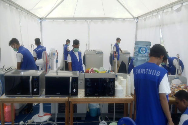 Samsung Kucurkan Total Rp10 M Bantu Korban Gempa dan Tsunami Palu