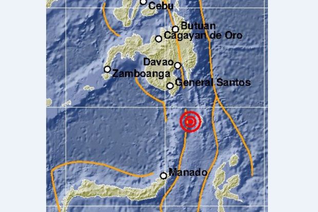 Gempa 5,3 SR Guncang Kabupaten Kepulauan Talaud