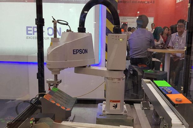 Bantu Pabrik Perakitan, Epson Boyong Robot SCARA T6 ke Indonesia