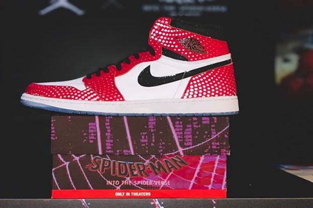 Nike Luncurkan Air Jordan Seri Spider-Man: Into the Spider-Verse