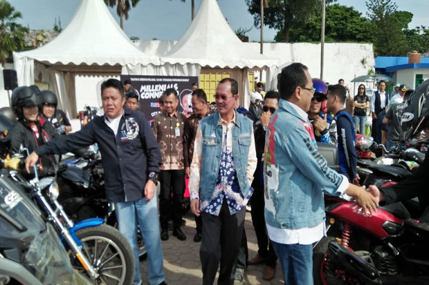 Menteri Perhubungan Ngegas Bareng Bikers Palembang