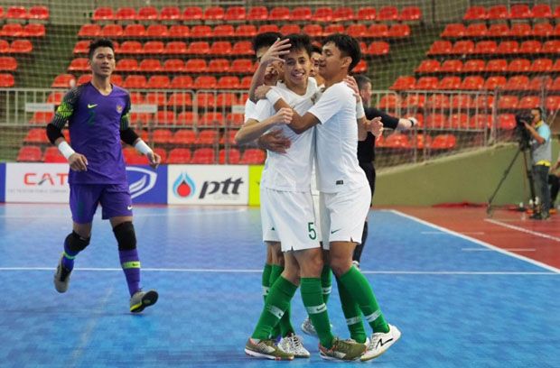 Pemain Pelapis Timnas Futsal Indonesia Takluk dari Thailand