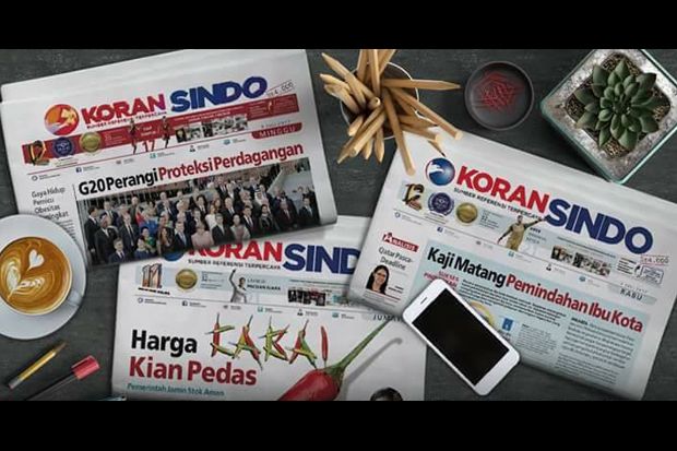 KORAN SINDO Masuk Daftar Surat Kabar Berbahasa Indonesia Terbaik