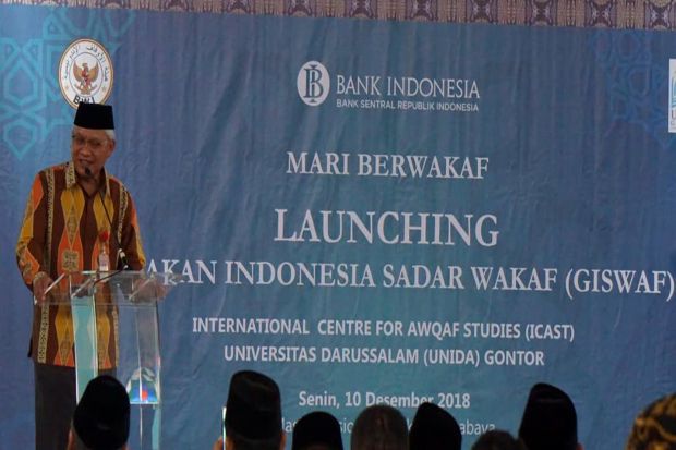 Bank Indonesia Luncurkan Gerakan Sadar Wakaf