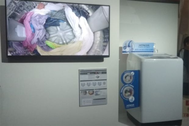 Hitachi Indonesia Bawa Mesin Cuci yang Bisa Bersihkan Dirinya Sendiri