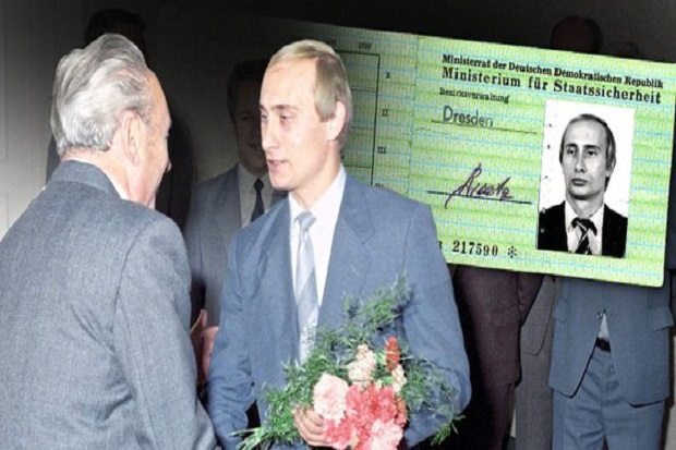 Ini Kartu Stasi Putin di Jerman saat Jadi Mata-mata KGB
