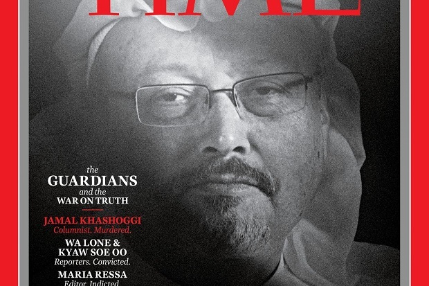 TIME Nobatkan Khashoggi sebagai Person of the Year