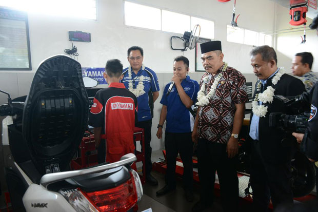 Yamaha Indonesia Resmikan Kurikulum Khusus di Tasikmalaya