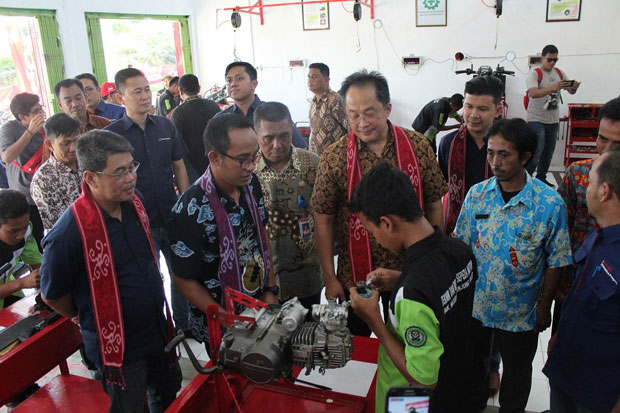 AHM Bertekad Terus Sebarkan Kurikulum TBSM  di Seluruh Nusantara