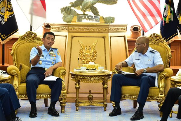 Angkatan Udara AS-Indonesia Bahas Peningkatan Kemampuan Tempur F-16