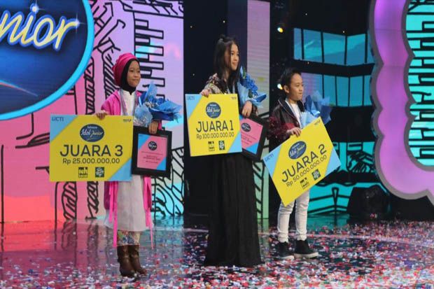 Ungguli Deven, Anneth Juarai Indonesian Idol Junior 2018