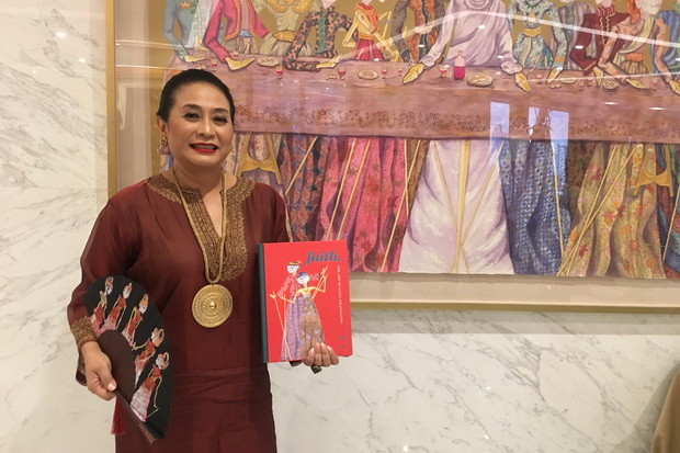 Sasya Tranggono Sebut Dirinya sebagai Pelukis Pemberontak